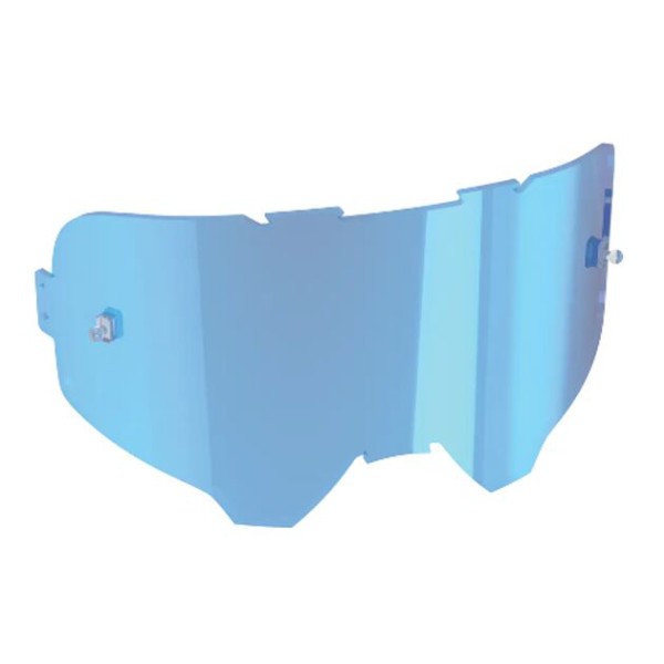 Husqvarna Kids railed goggles single lens blue os